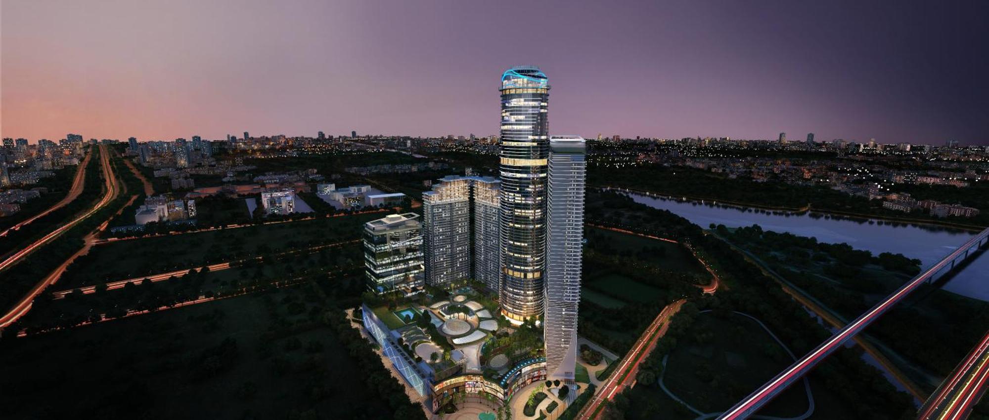 Countryside Luxury Suites - Supernova Noida Új-Delhi Kültér fotó